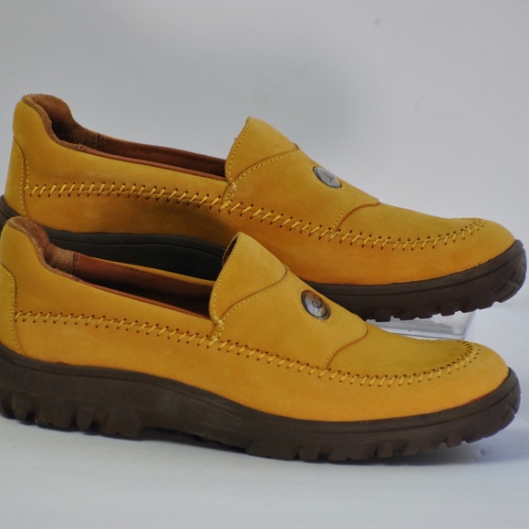 Bally Women's Moccasins in Vibrant Yellow - Picture 13 of 13
